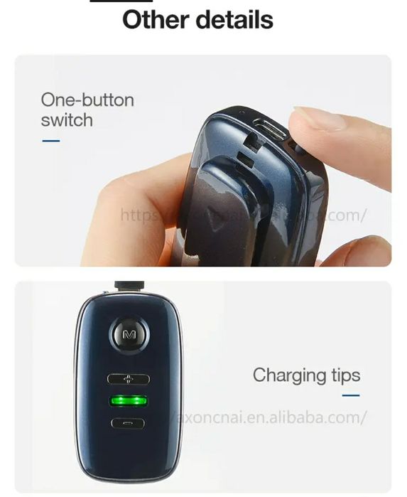 Карманный цифровой слуховой аппарат для III-IV степени потери слуха