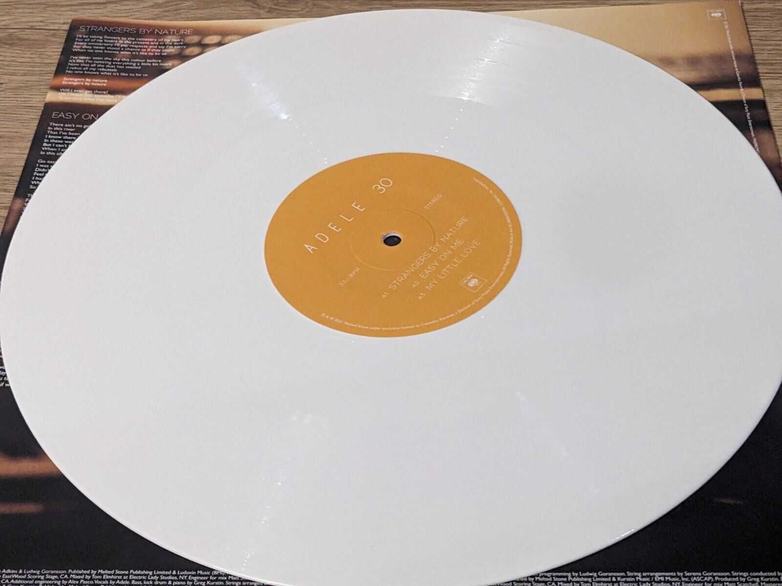ADELE - 30 - Exclusive White Vinyl - Специално издание бял винил !