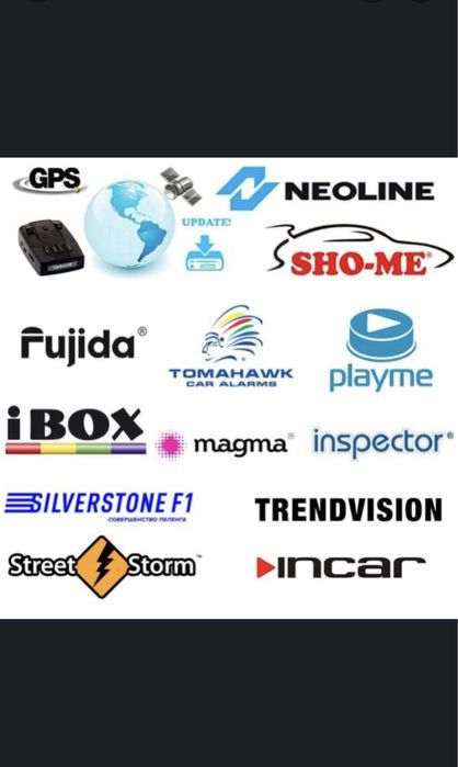 прошивка и обновление антирадаров