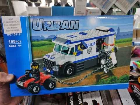 Детский конструктор Urban 10418, 198 деталей/Аналог Lego/Лего