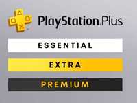 Подписка PS Plus от 1 до 12 месяцев на PS4 PS5 ОБЫЧНАЯ ЭКСТРА LUXE EA