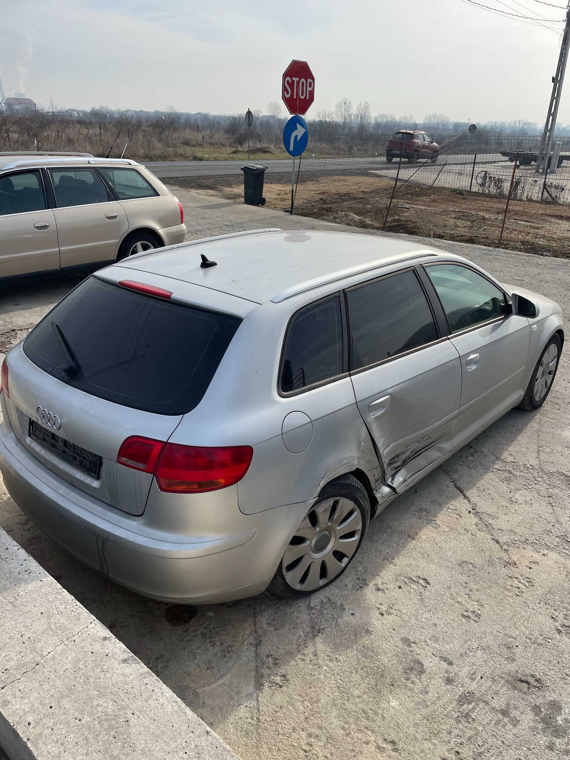 Fata completa/dezmembrari Audi A3 8P anul 2008 cod motor BMN cutie KDA