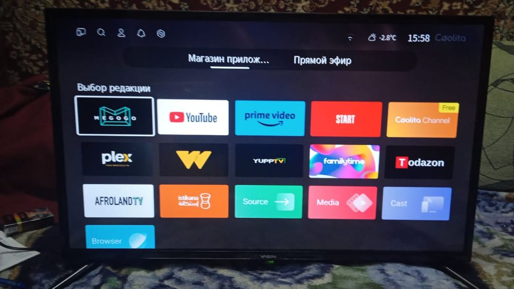 Смарт телевизор Yasin 81 см smart tv WiFi YouTube