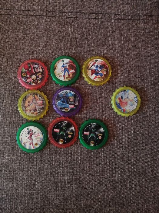Продавам тазо/tazo на Pokemon, Yu-Gi-Oh, Marvel и други - Chipocao