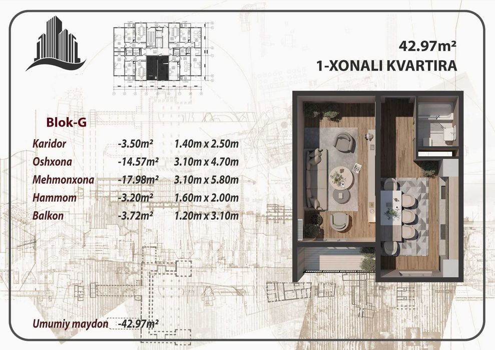 Рассрочка в 11 млн. после 30% предоплаты .НОВОСТРОЙКА! (XS)