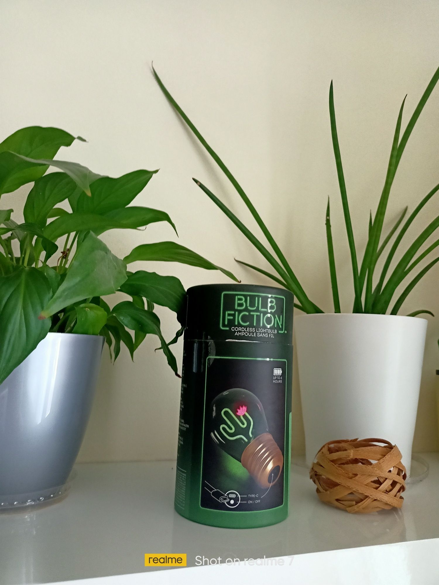 Bulb fiction Cactus лед филаментна акумулаторна крушка кактус