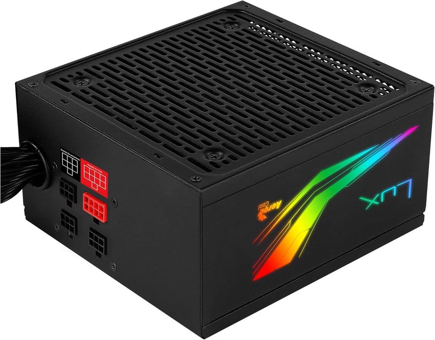 Sursă alimentare modulară Aerocool Lux RGB M550W,80Plus Bronze,sigilat