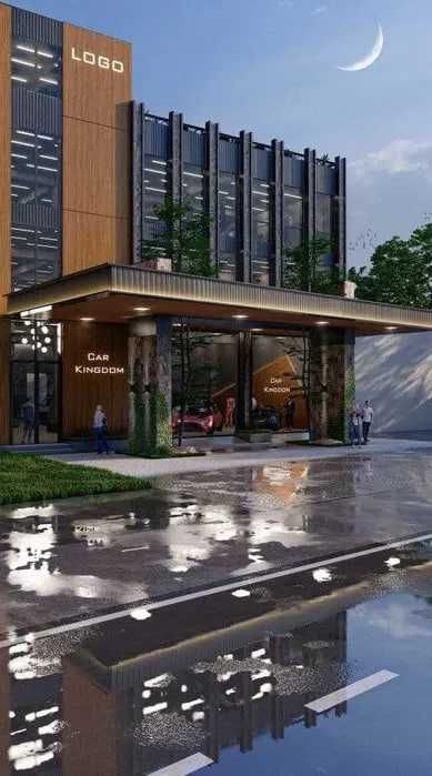 Новое 4-этажное здание с ремонтом и подвалом | 860 м² |