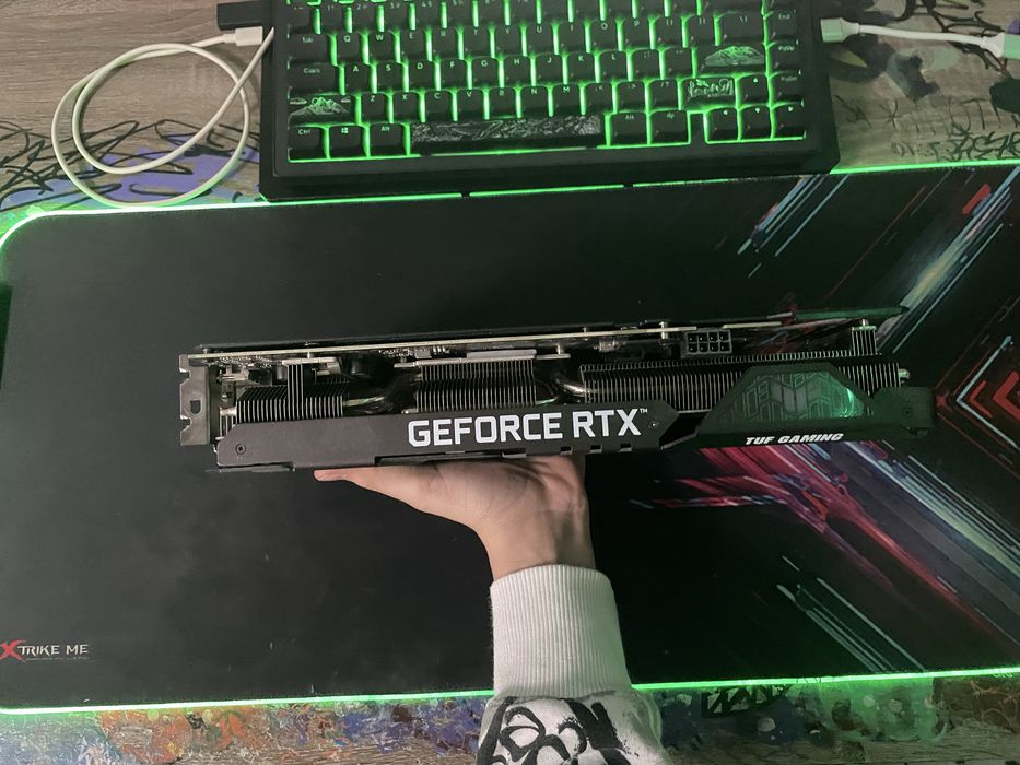 Видео карти ASUS TUF-RTX3060TI-O8G-V2