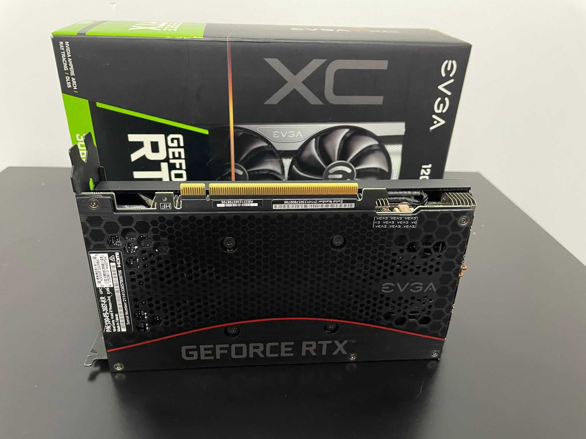 Placa Video EVGA GeForce RTX 3060, 12Gb