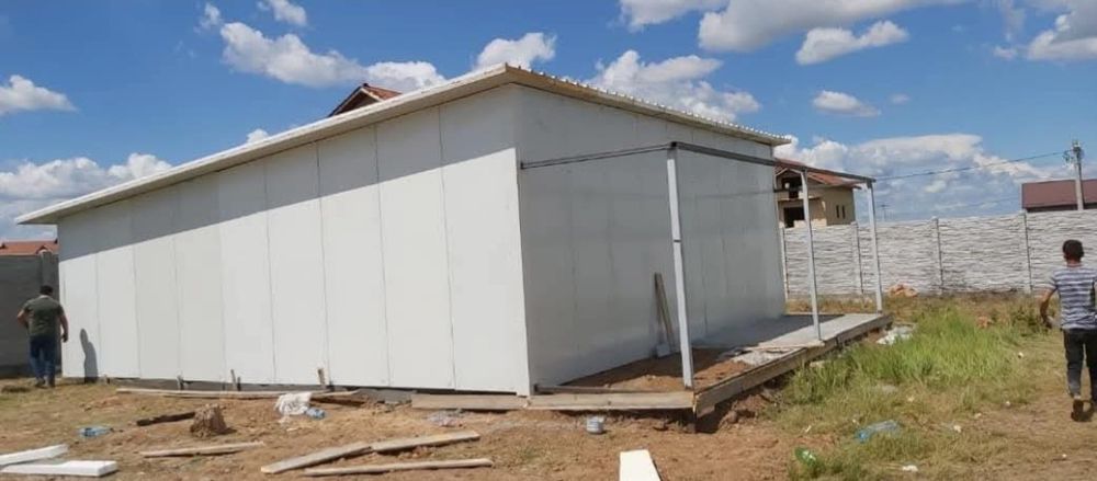 Construim case pe structura metalica