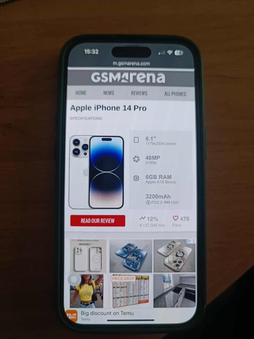 iPhone 14 Pro 128GB BH 86%