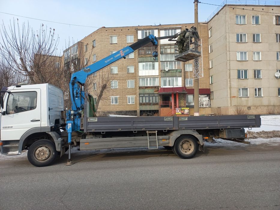 Манипулятор автовышка аренда доставка монтаж