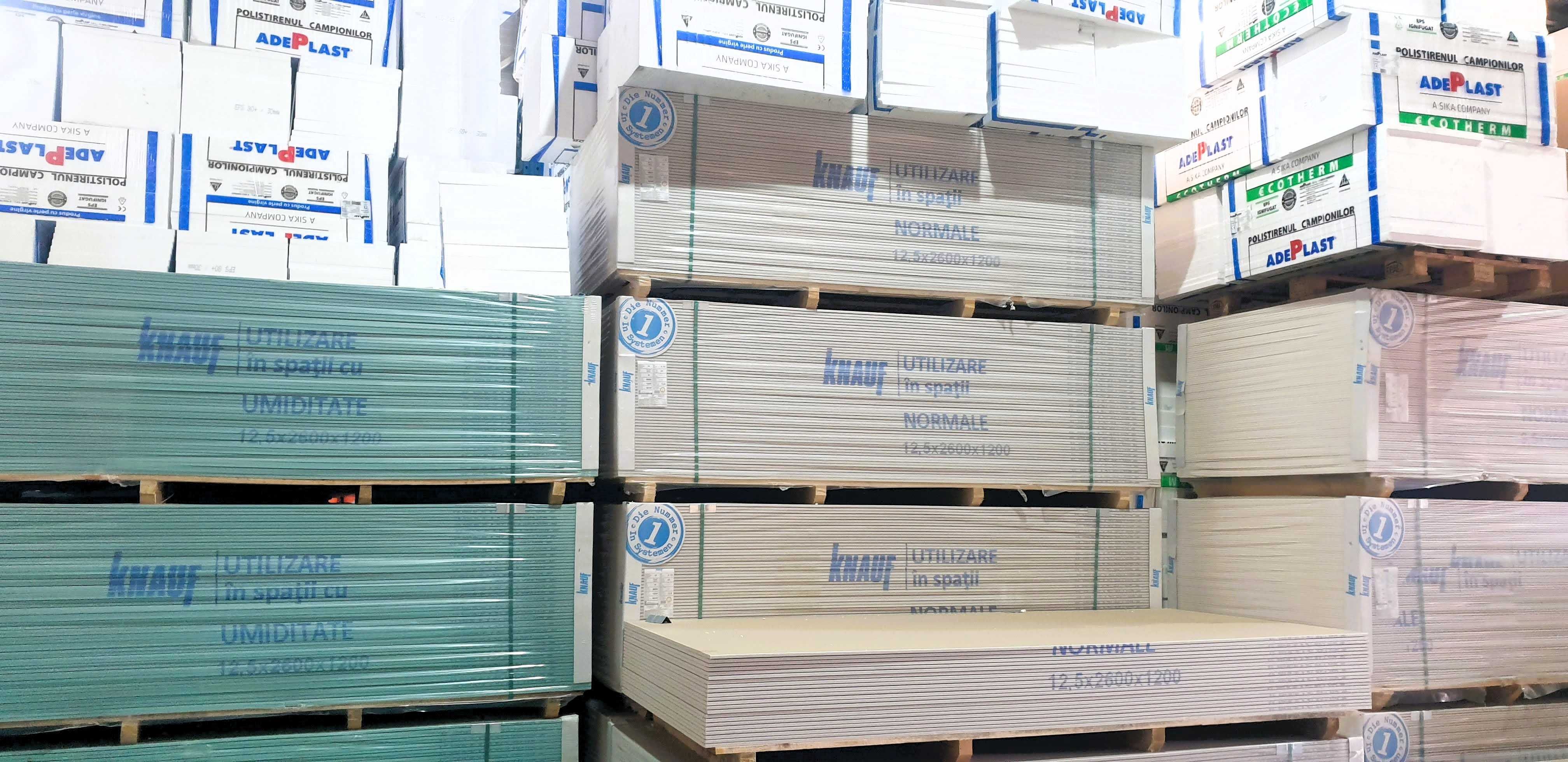 Vata minerala bazaltica pentru fatade Rockwool si Knauf