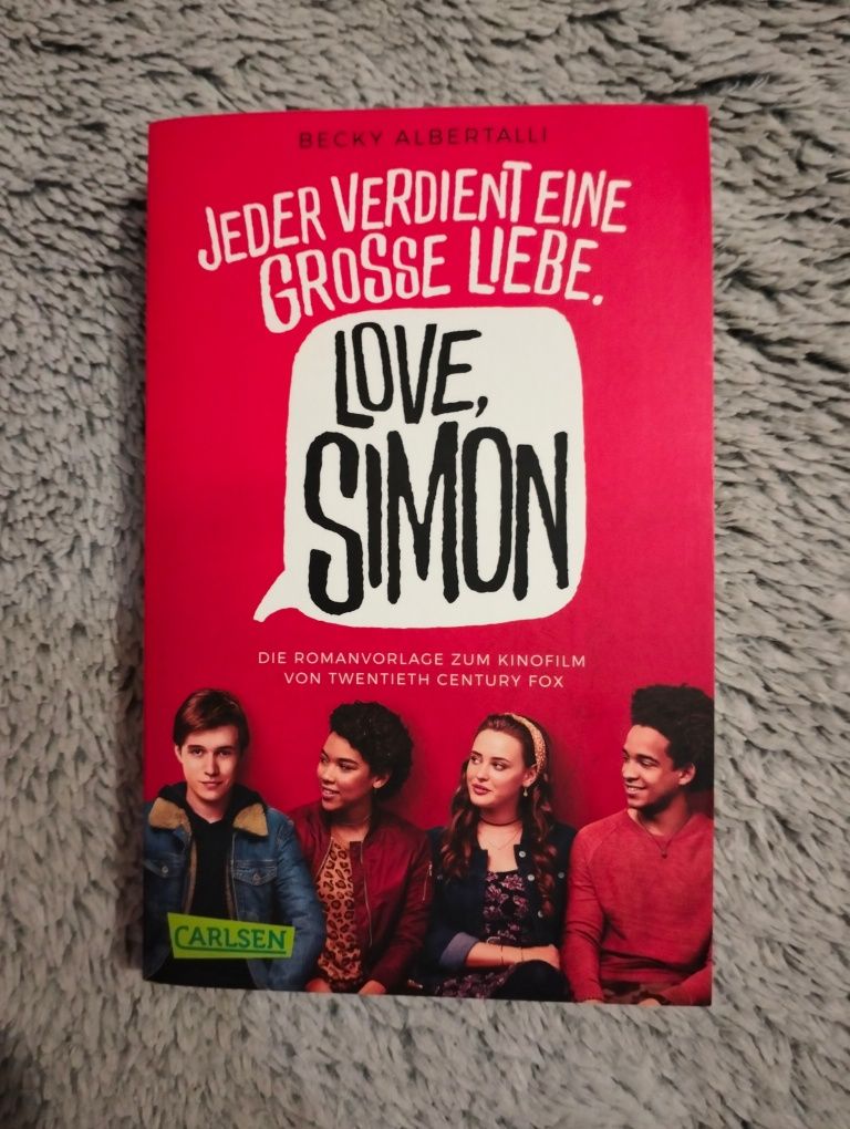 Love, Simon - Becky Albertalli - Lb. germana