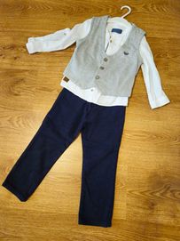 Комплект панталон и риза с елече за момче