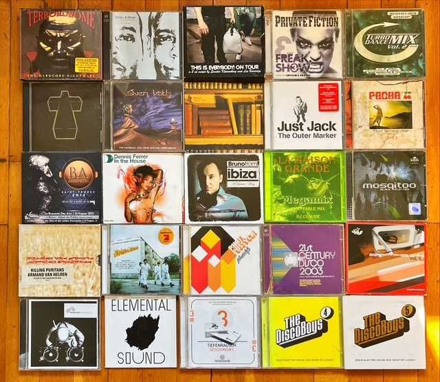 Lot CD orig electro: Terrordrome, Bobby & Steve, S. Vath, Tosca, Pacha