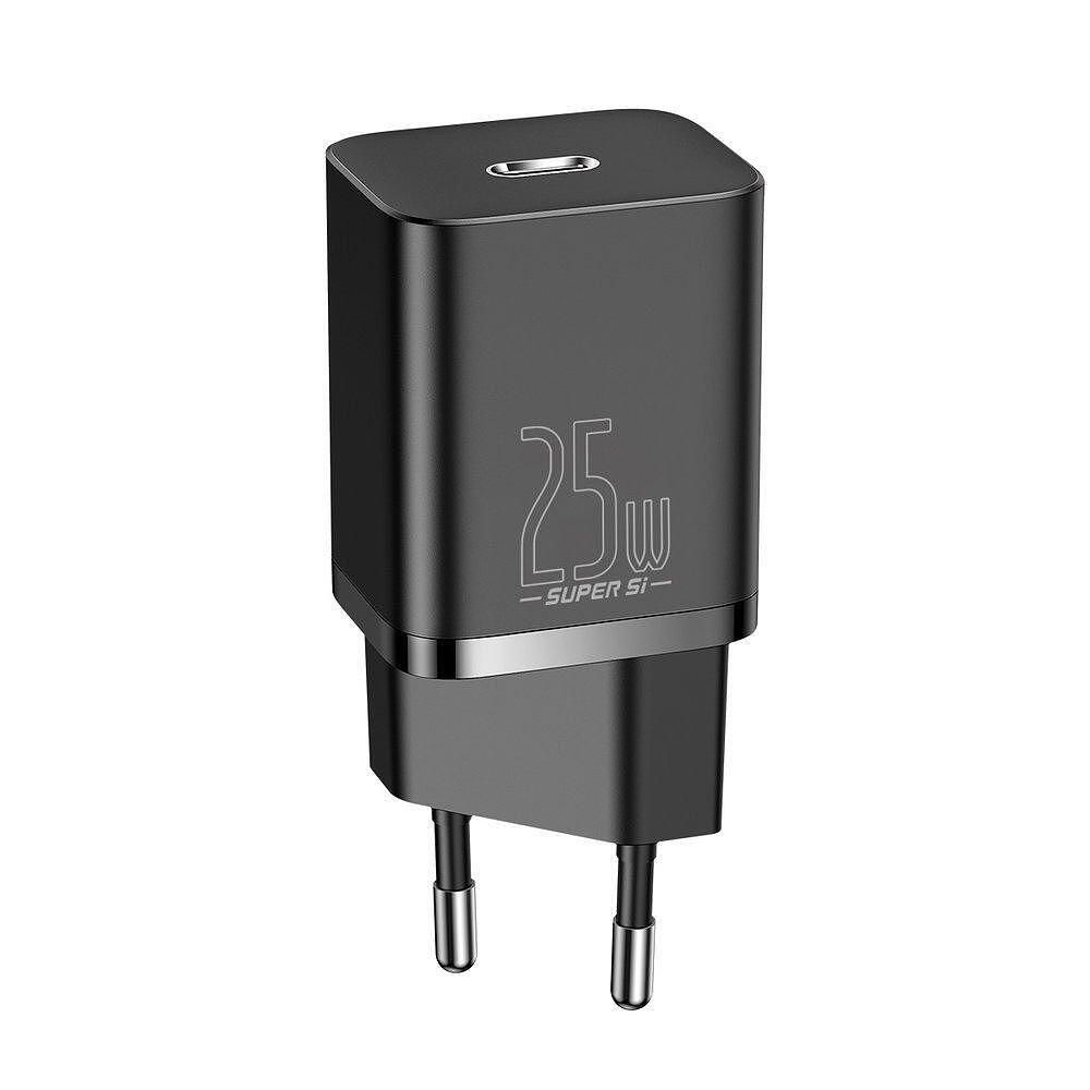 Baseus Super Si USB-C PD Wall Charger 25W Type-C - захранване