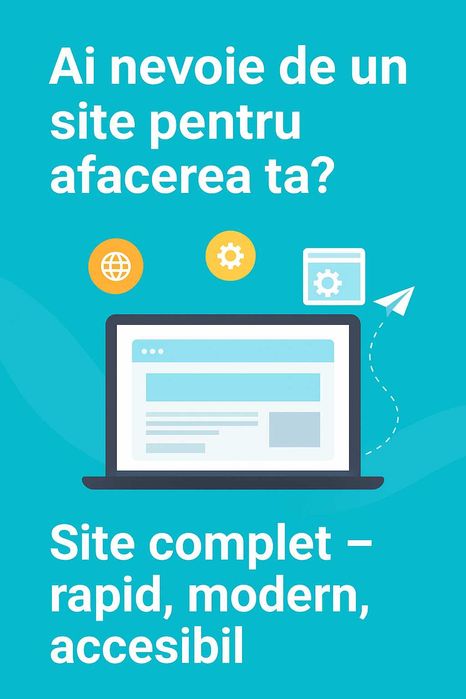 Site pentru afacerea ta!