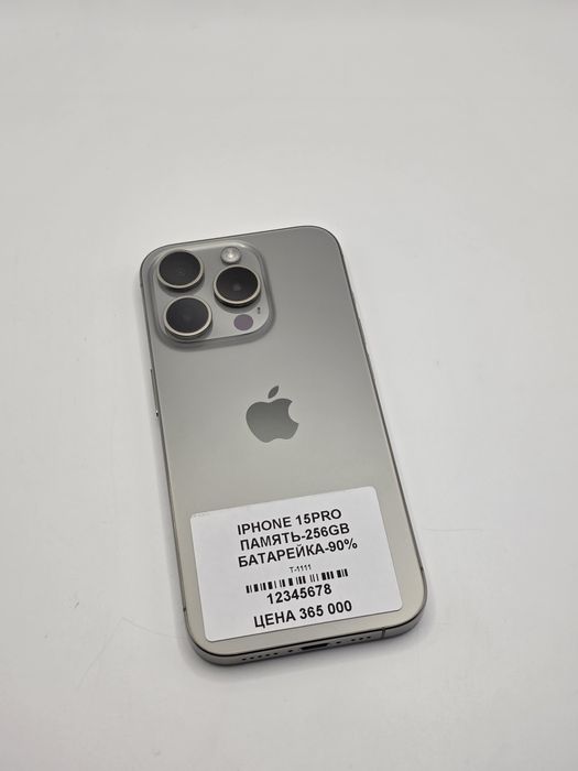 Iphone 15 Pro 256GB 90% Рассрочка 0 0 12