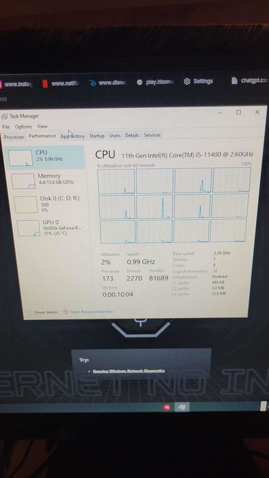 PC RTX3060TI, i5 11400, 1TB, 16GB, Gaming