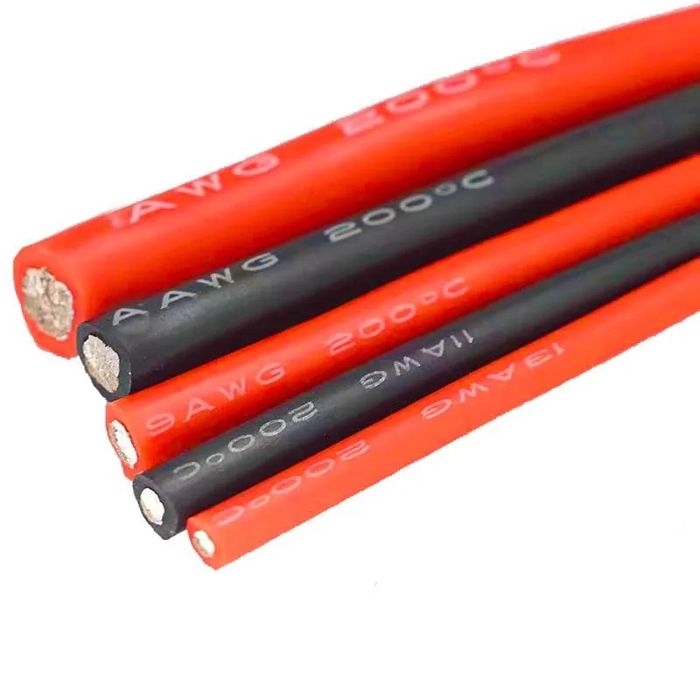 Cablu Siliconat 10 AWG 12 AWG 14 AWG 16 AWG 18 AWG Cablu Siliconic