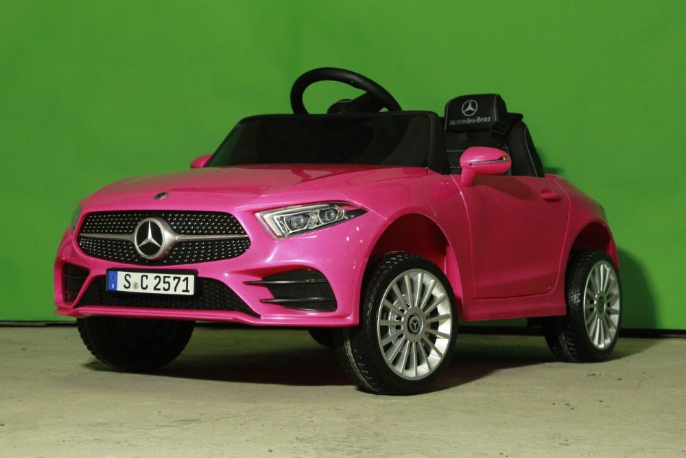 Masinuta electrica pentru copii MERCEDES CLS 350 AMG 2x30W 12V #Pink