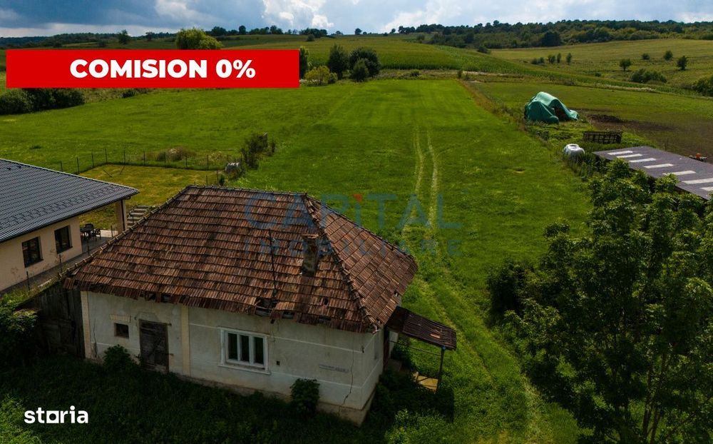 Comision 0%! Teren 4.240 mp cu constructie demolabila, Salistea Veche