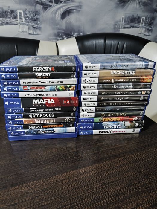 Игры для Playstation 4, 5