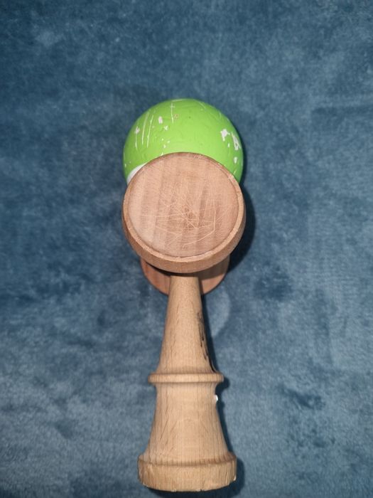 Kendama krom pop green