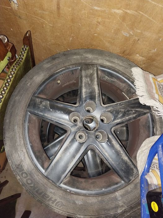 Vând jante c cauciucuri noi aduse recent 5x112