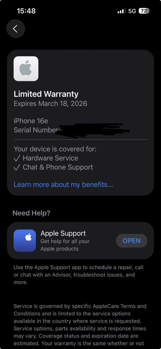 iPhone 16e black 128 gb Barter