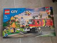 Livrare gratuita! LEGO City: Masina unitatii de pompieri 60374 Nou!