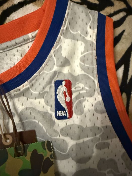 Tricou jersey new york knicks x Bape