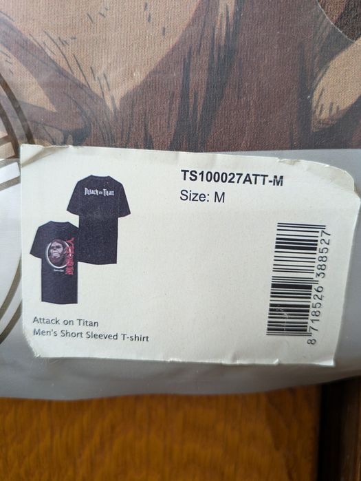 Tricou anime Attack on Titan model beast titan