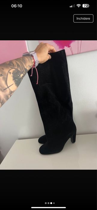 Cizme zara negre