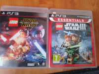 Vând set 2 jocuri Lego star wars și lego force pentru PS3