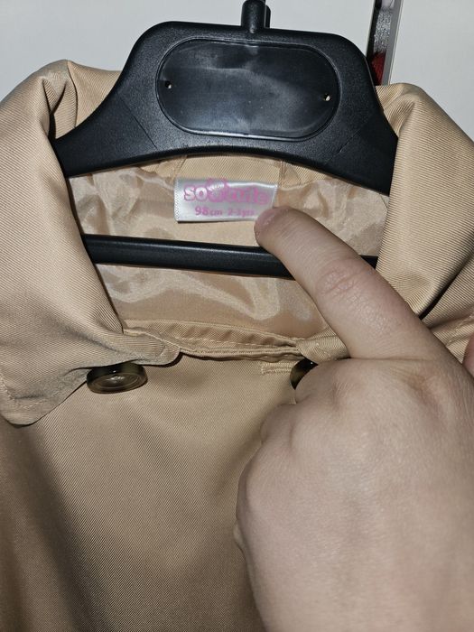 Trenci pentru copii impermeabil marime 98