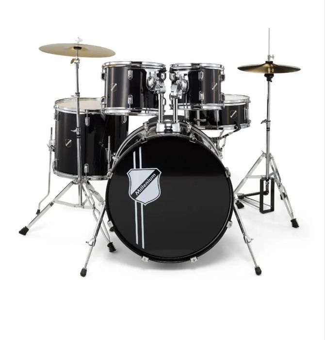 Millenium Focus 22 Drum Set Black - барабаны