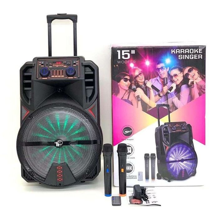 портативная караоке-колонка KARAOKE SINGER YB 1502