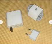 Honor 100W Fast Charger EU SuperCharge Power Adapter 1M 6A Usb Type C