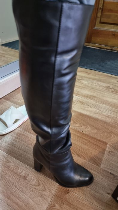 Зимние женские сапоги (натуральная кожа)