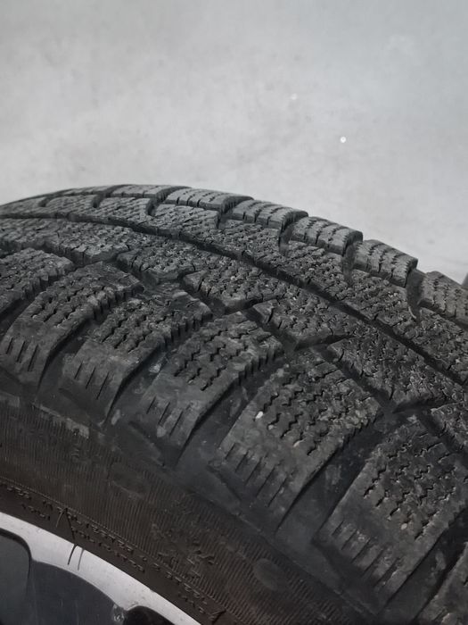 Jante Aliaj VW 16" cu anvelope iarnă Cordiant 205/55 R16