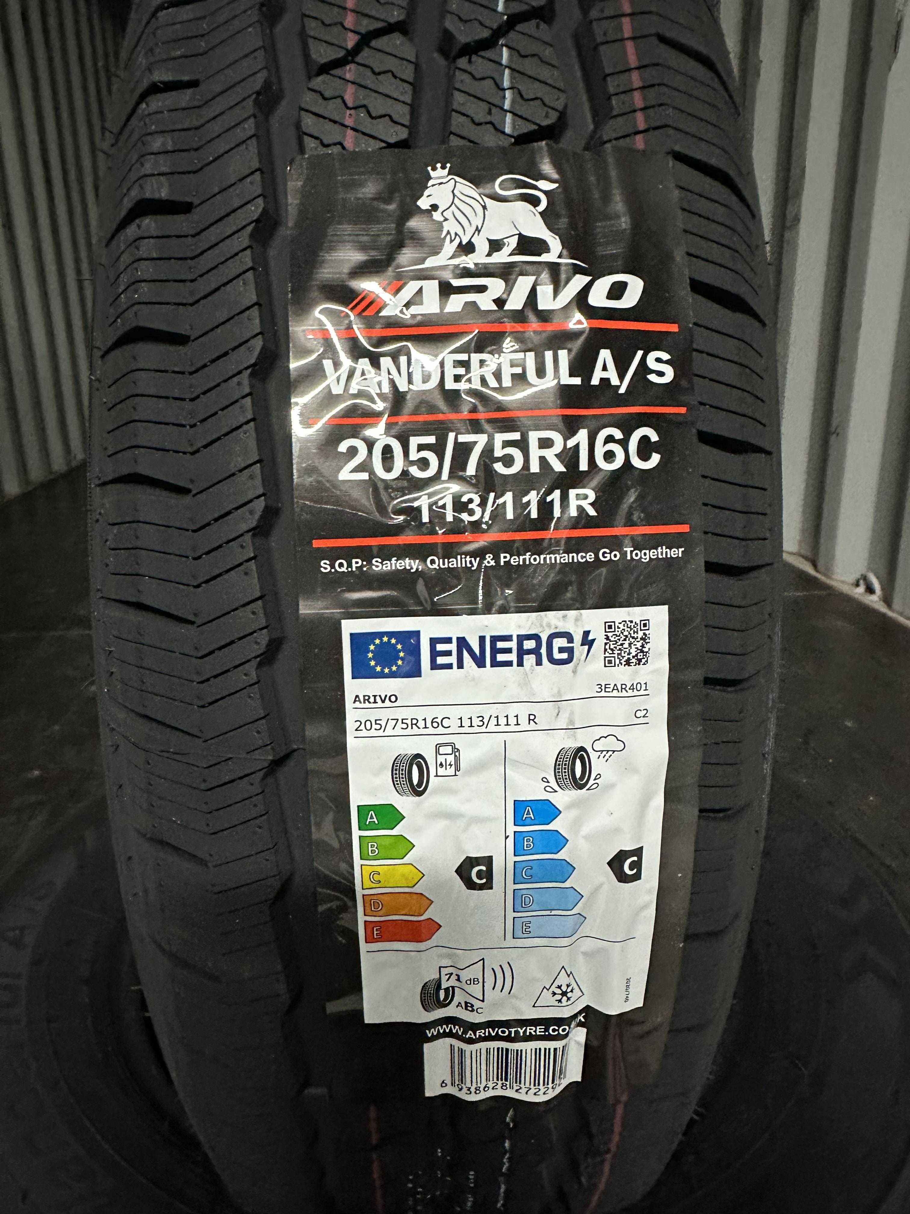 Нови Всесезонни Бусови Гуми Arivo Vanderful A/S 205/75R16C Нов Dot