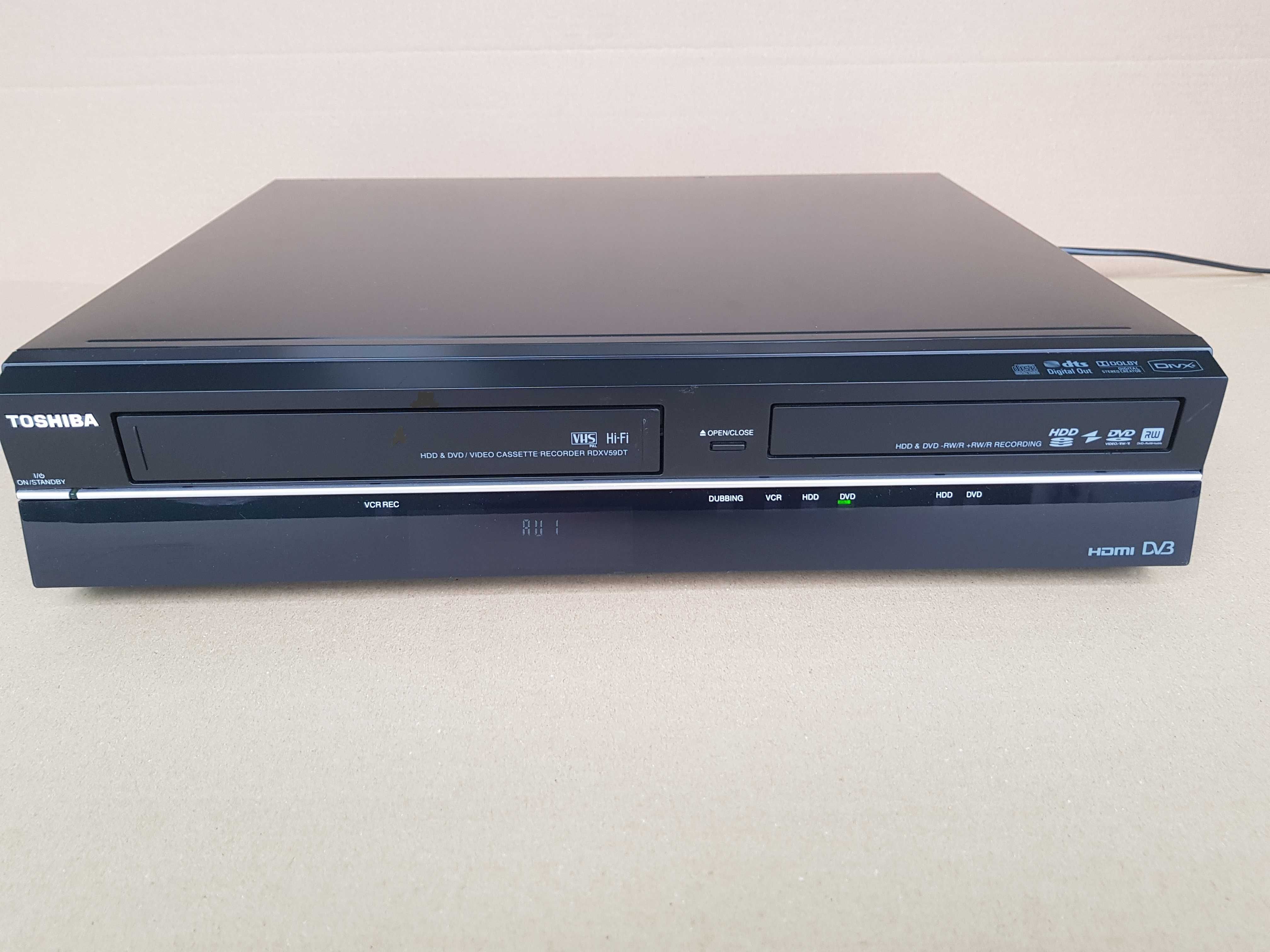 Toshiba RDXV59 HDD & DVD/Video Cassette Recorder