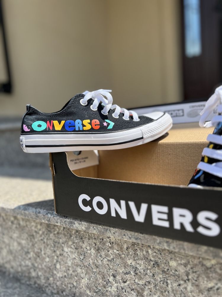 Converse teniși Ctas Ox 172827C negru