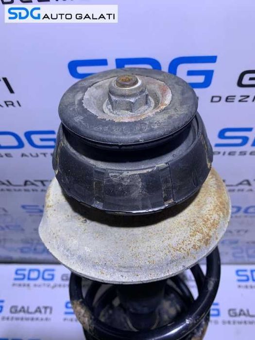 Amortizor Telescop Complet cu Arc si Flansa Dreapta Fata Dacia Logan 2004 - 2011