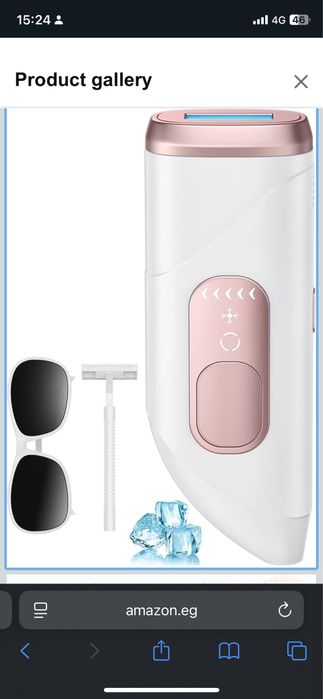 IPL hair remove device/ Лазерна епилация вкъщи