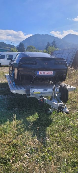 Remorca CA NOUA 3500kg transport auto sport joase late