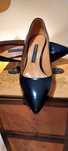 Pantofi stiletto - Anna Cori -  Piele naturala cu imprimeu -REDUCERE